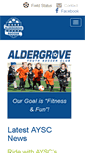 Mobile Screenshot of aldergrovesoccer.com